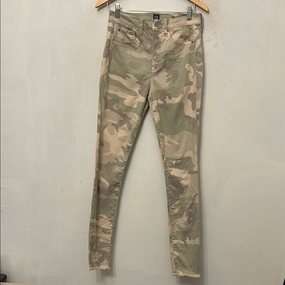 GAP Camouflage True Skinny jeans Size 8T EUC - Picture 1 of 9